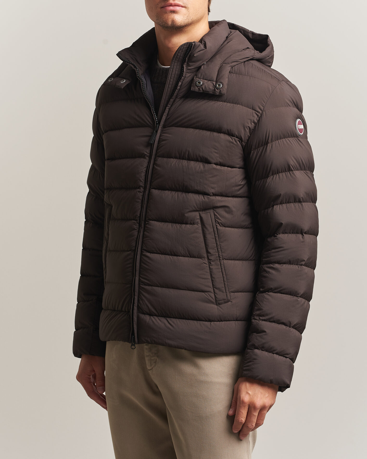 Men | Coats & Jackets | Colmar | Quilted Down Jacket Black Coffee
