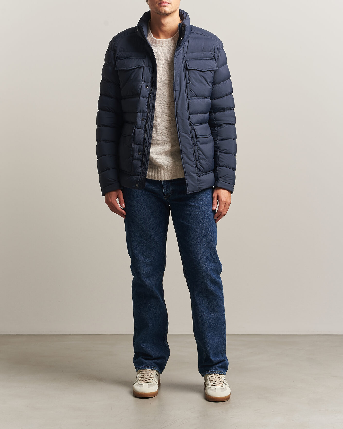 Men | Coats & Jackets | Colmar | Field Down Jacket Navy