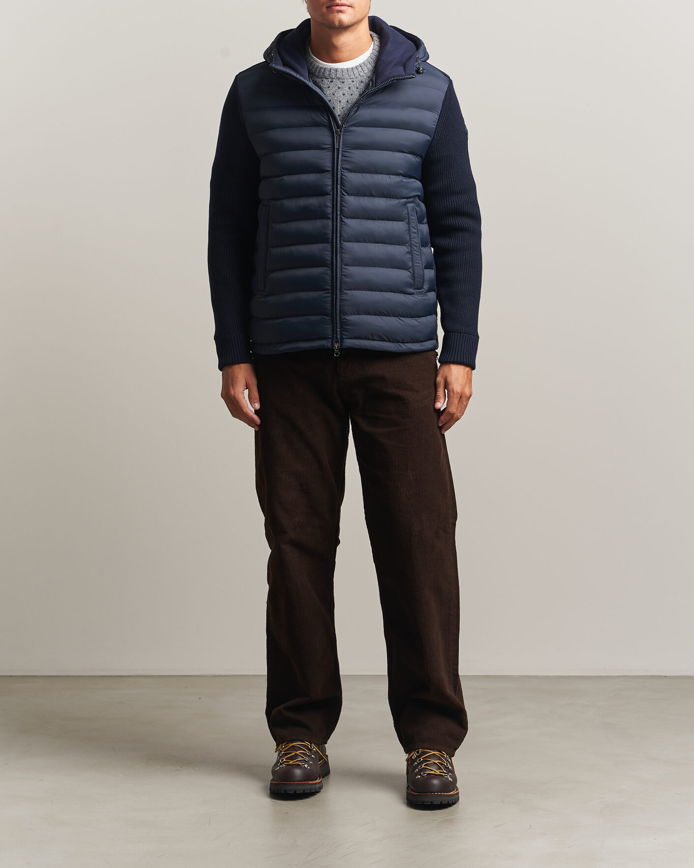 Men | Coats & Jackets | Colmar | Hybrid Hood Jacket Navy