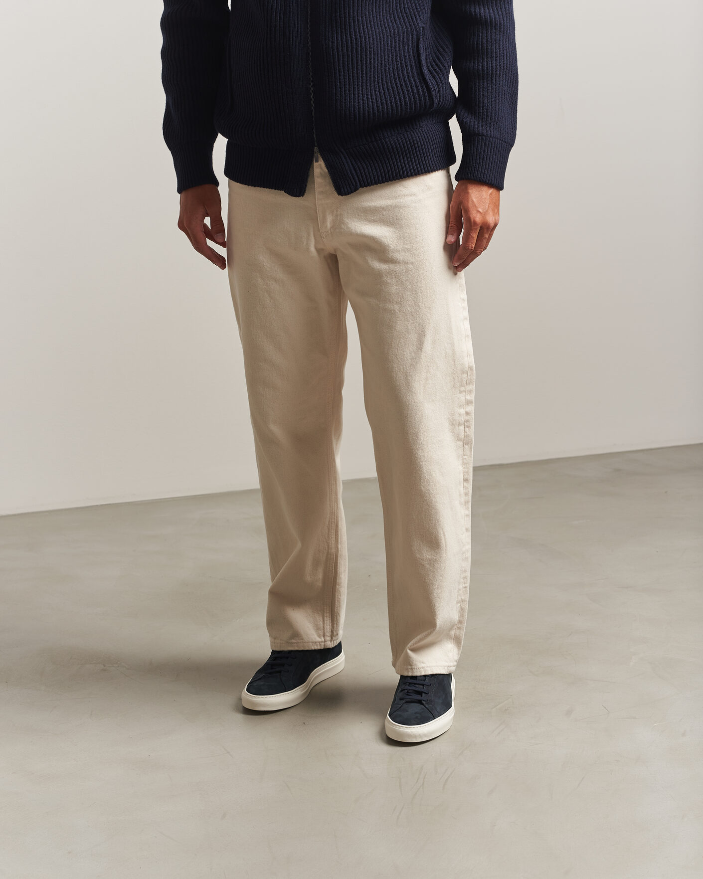 Men | Sneakers | Common Projects | Original Achilles Nubuck Sneaker Navy