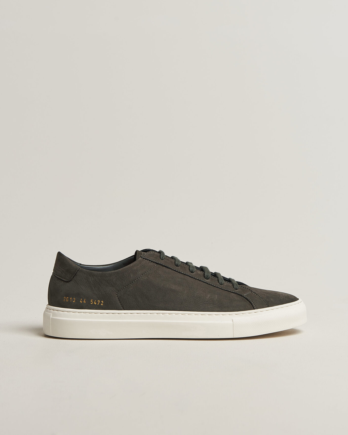 Men | Sneakers | Common Projects | Original Achilles Nubuck Sneaker Dark Grey