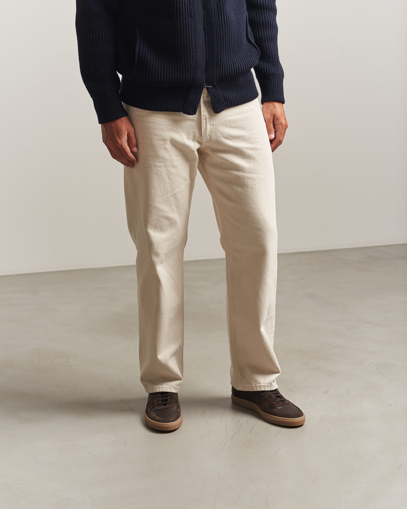 Men | Sneakers | Common Projects | Bball Duo Leather Sneaker Dark Brown