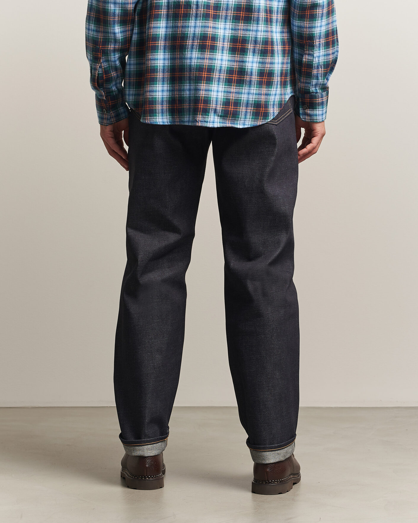 Men | Trousers | EDWIN | Loose Straight Rainbow Selvage Jeans Unwashed