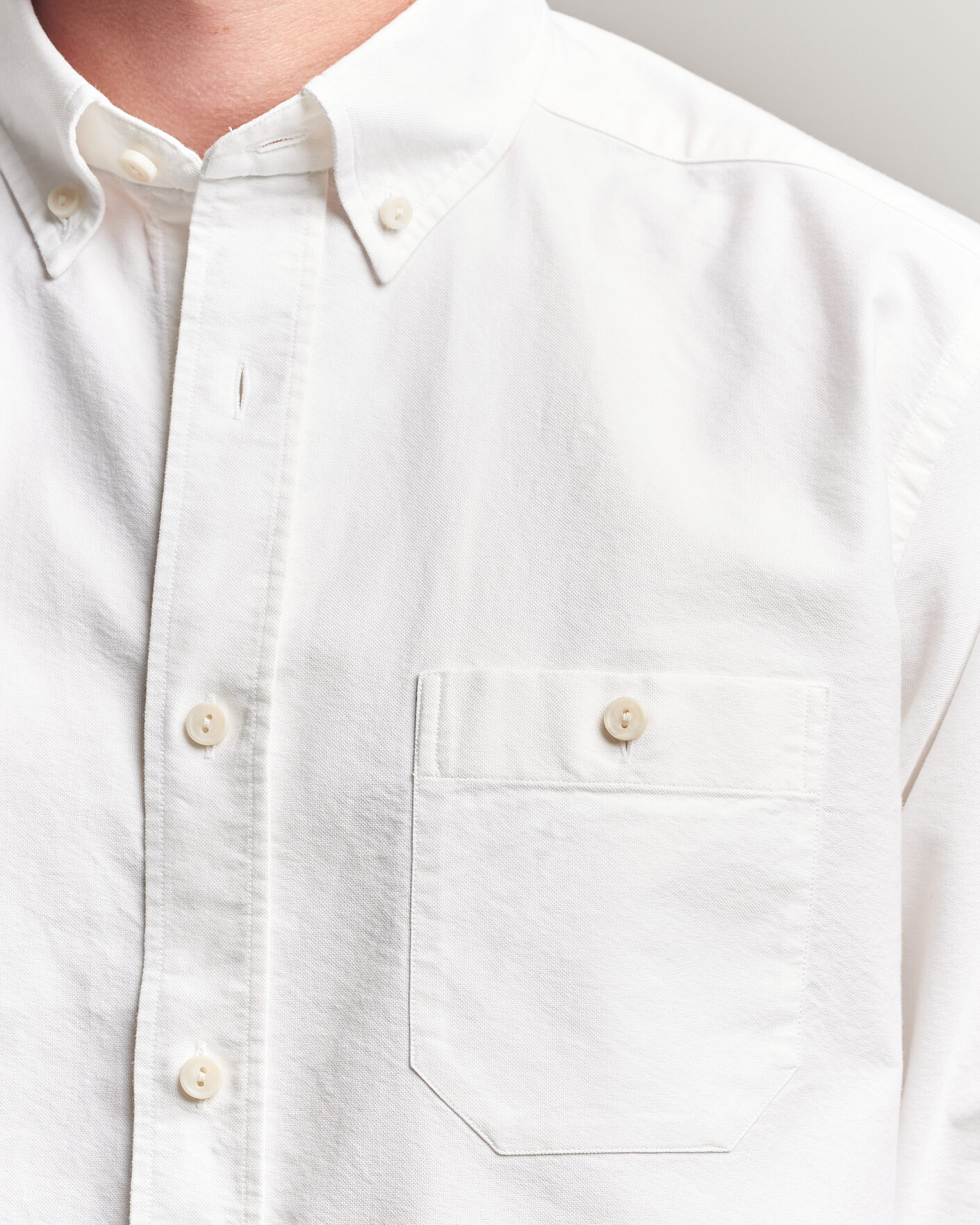 Men | Shirts | Eton | Regular Fit Ivy Oxford Shirt White