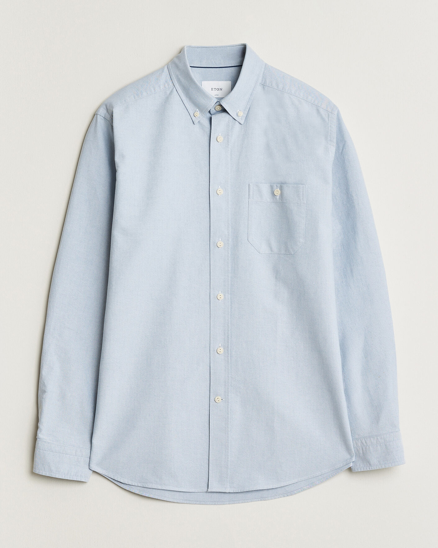 Men | Shirts | Eton | Regular Fit Ivy Oxford Shirt Light Blue