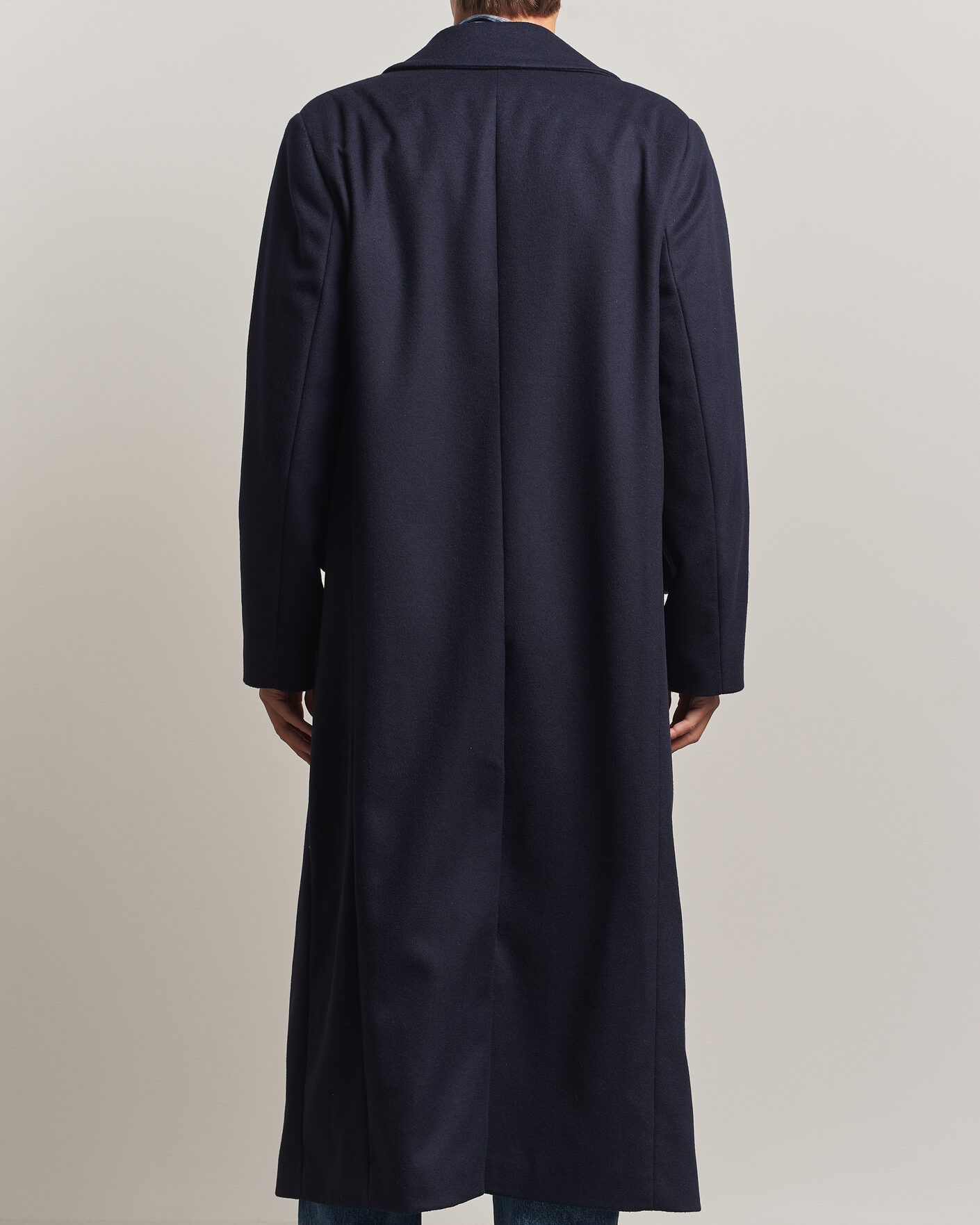 Men | Coats & Jackets | Filippa K | Damian Wool Coat French Navy