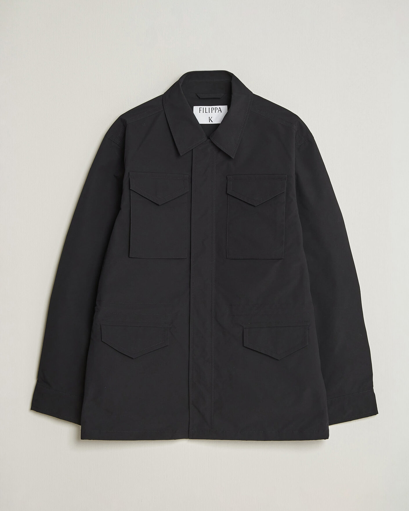 Men | Coats & Jackets | Filippa K | Field Jacket Black