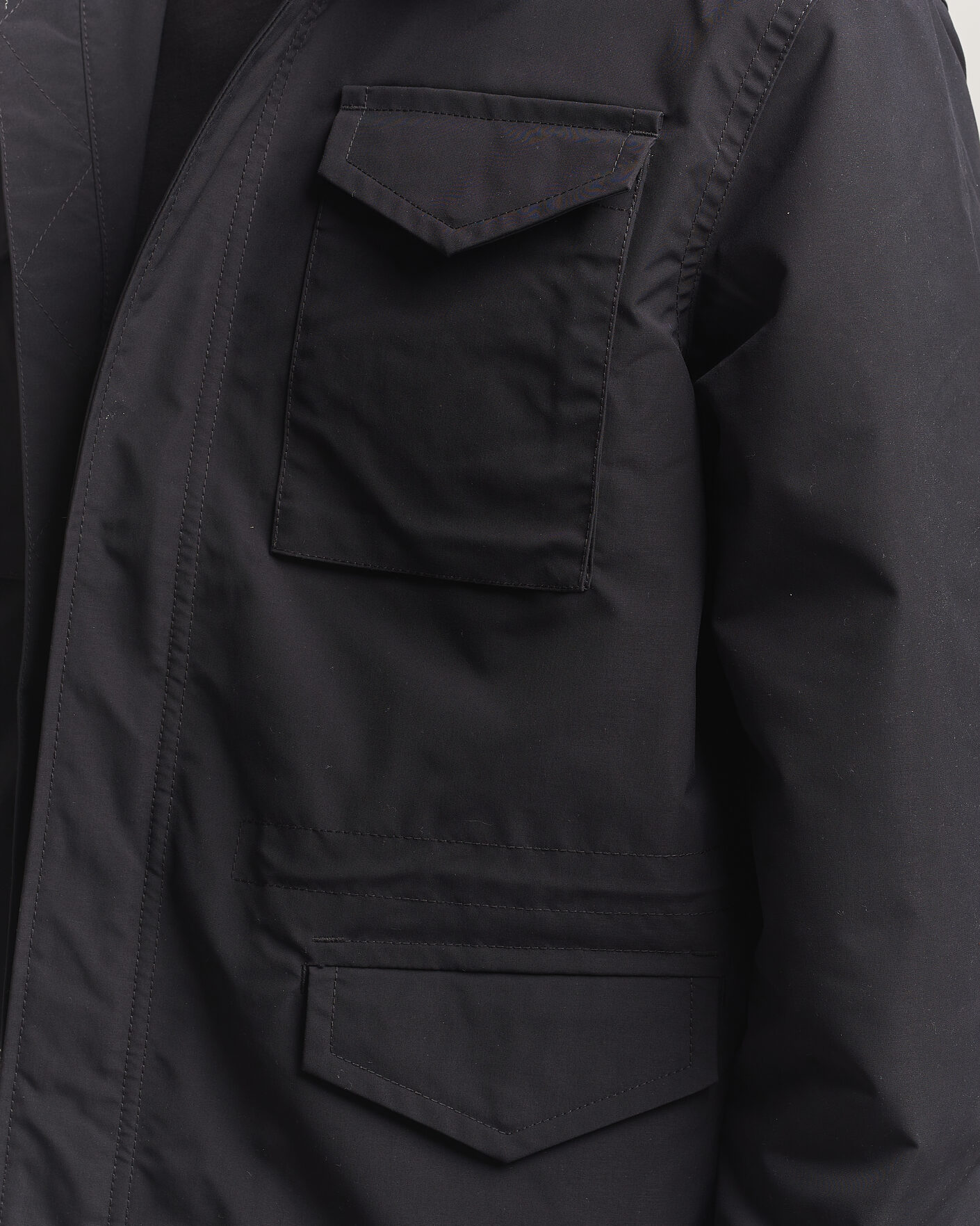 Men | Coats & Jackets | Filippa K | Field Jacket Black