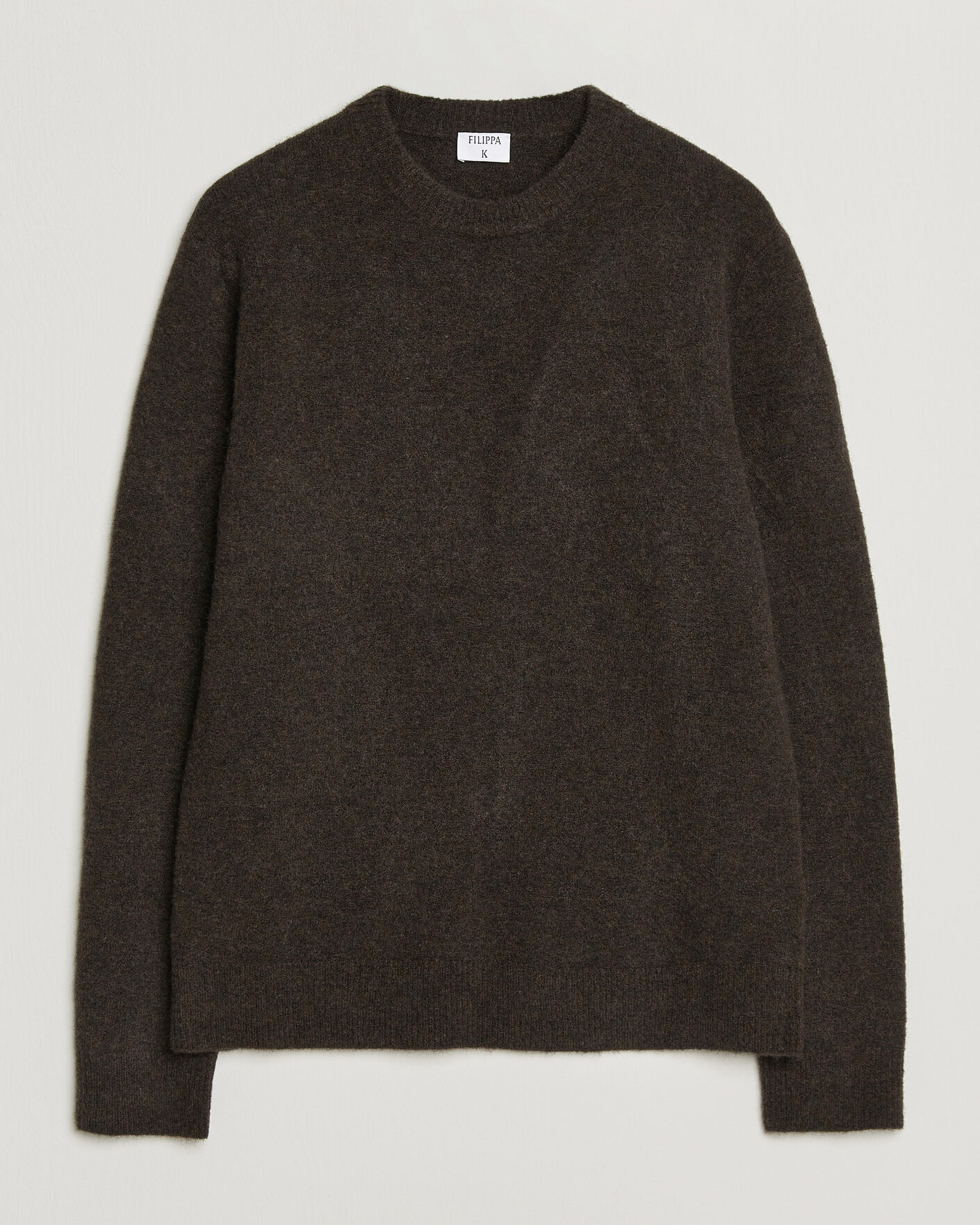 Men | Sweaters & Knitwear | Filippa K | Yak Knitted Sweater Golden Brown