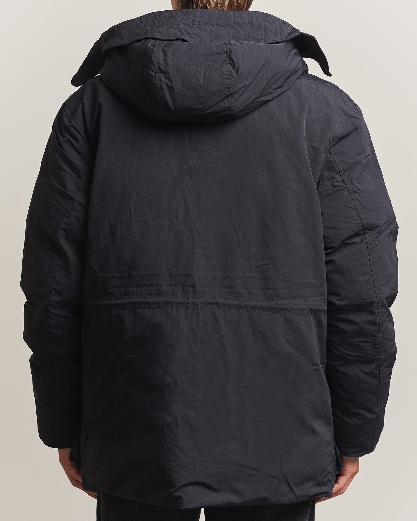 Men | Coats & Jackets | Fred Perry | Padded Patch Pocket Parka Black