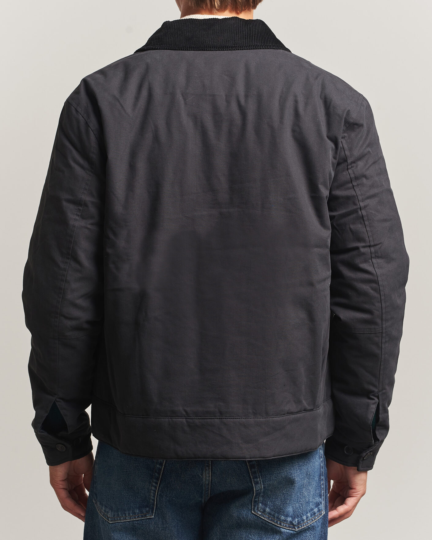 Men | Coats & Jackets | Fred Perry | Cotton Caban Jacket Black