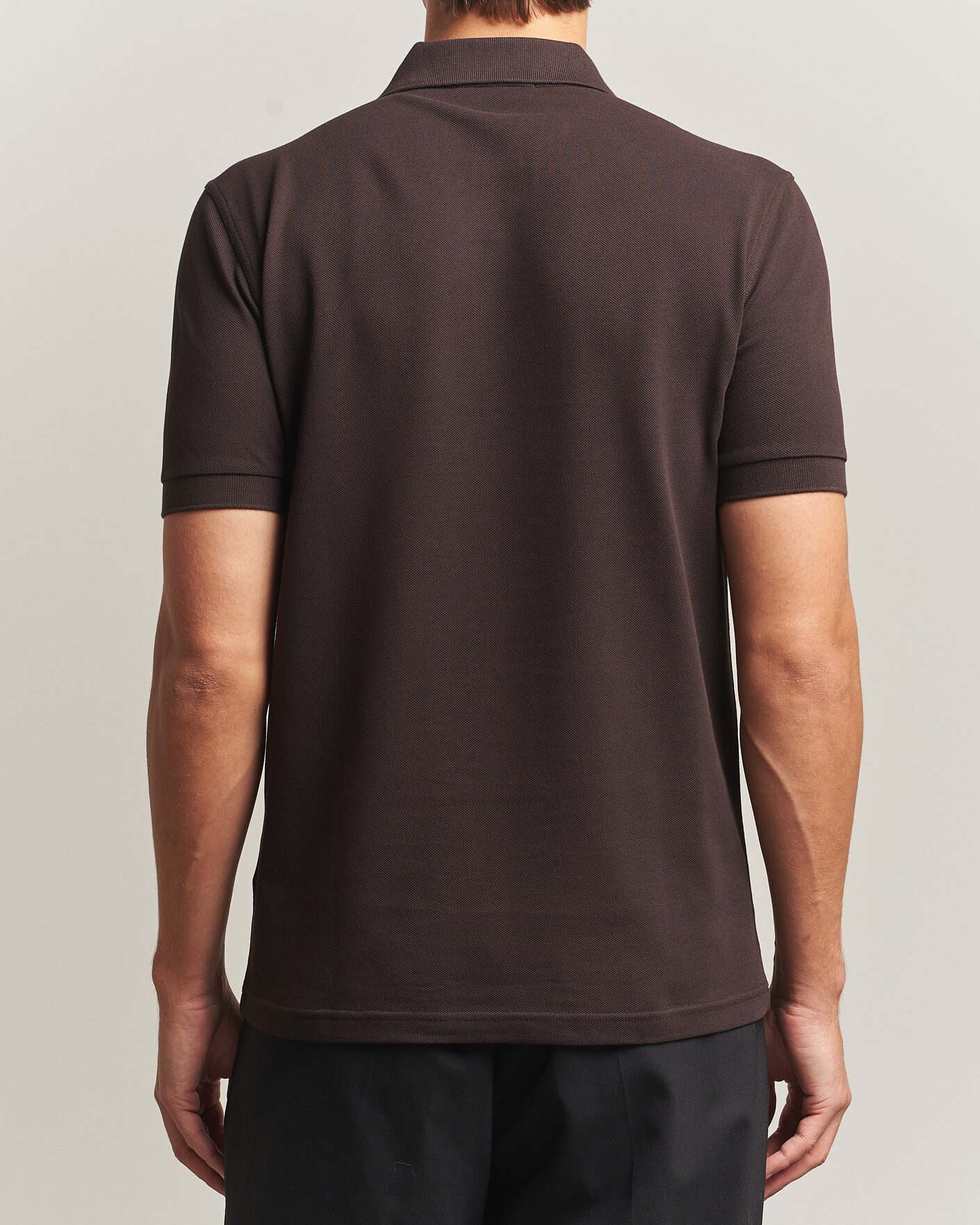 Men | Polo Shirts | Fred Perry | Plain Polo Shirt Night Rich Brown