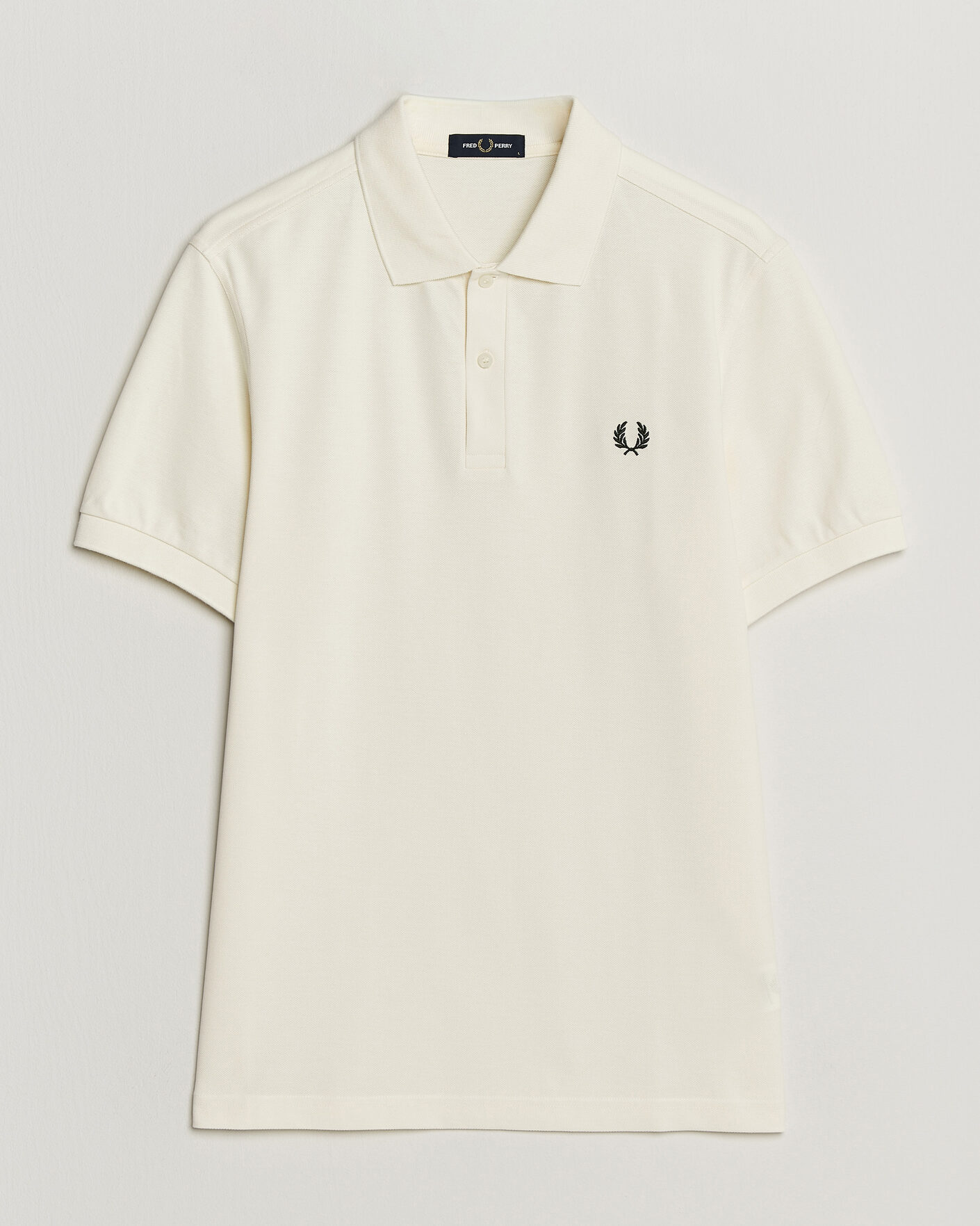 Men | Polo Shirts | Fred Perry | Plain Polo Shirt Night Ecru