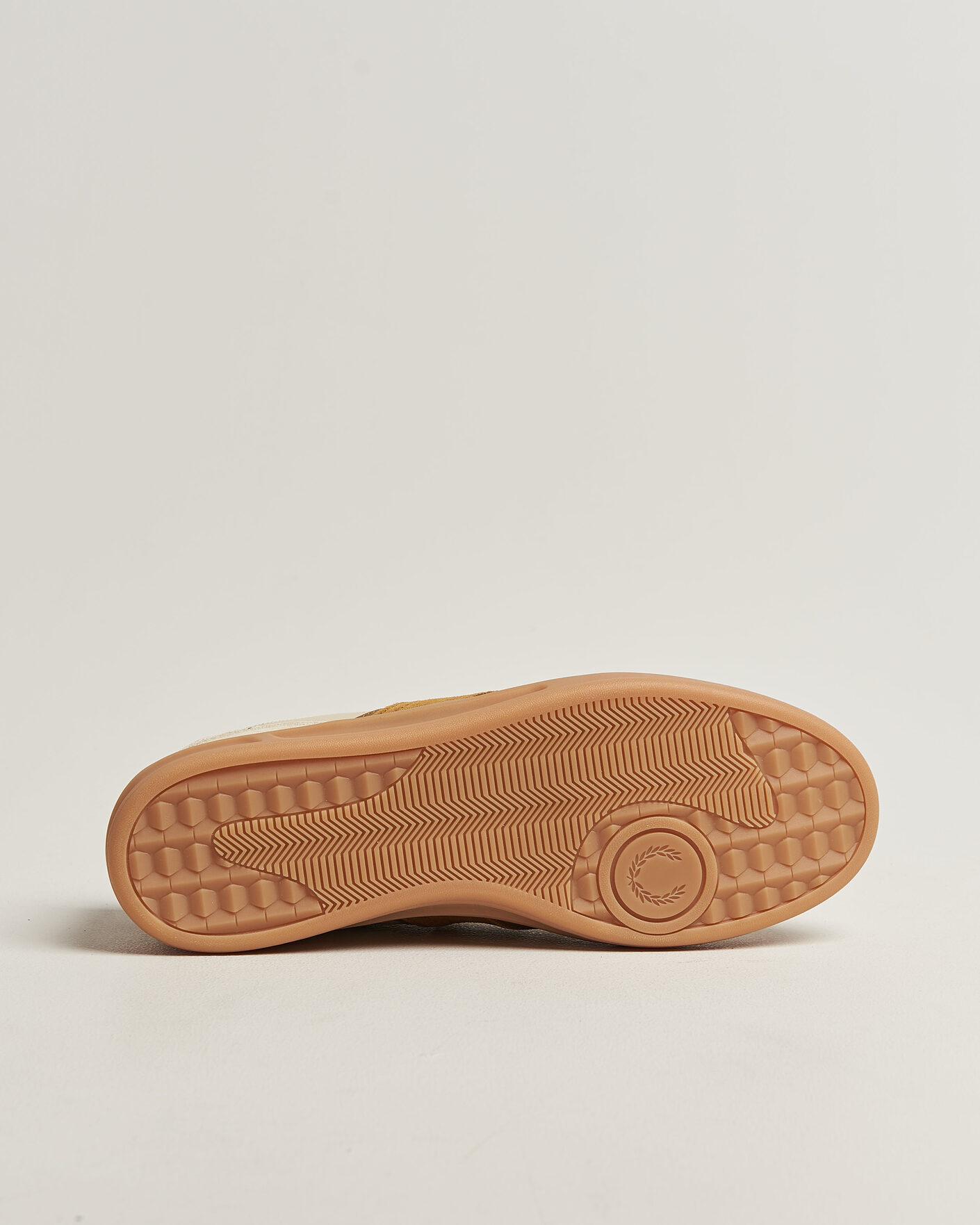 Men | Sneakers | Fred Perry | B4 Leather/Suede Sneaker Oatmeal