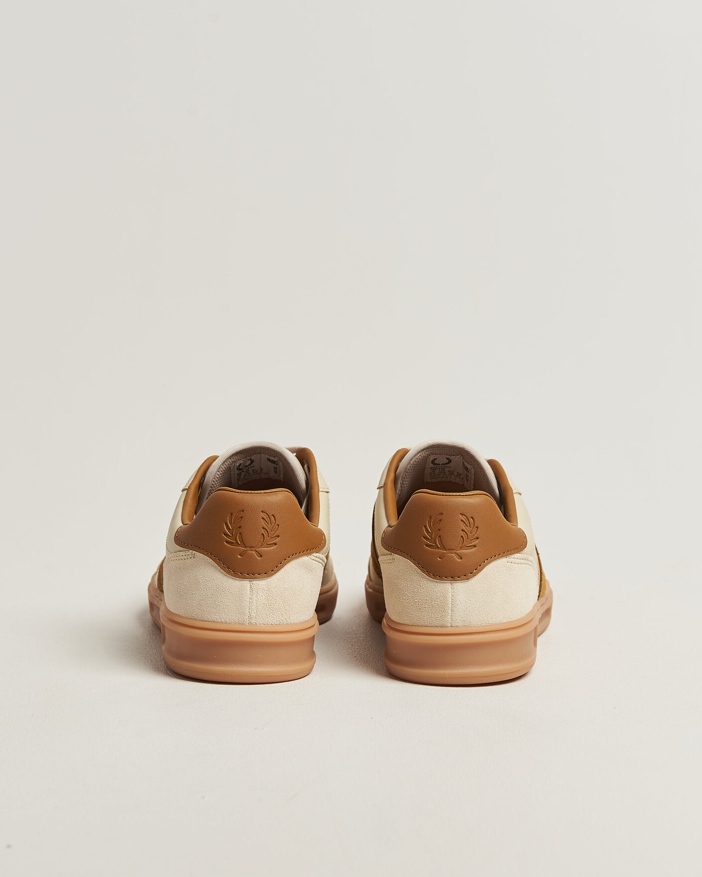 Men | Sneakers | Fred Perry | B4 Leather/Suede Sneaker Oatmeal