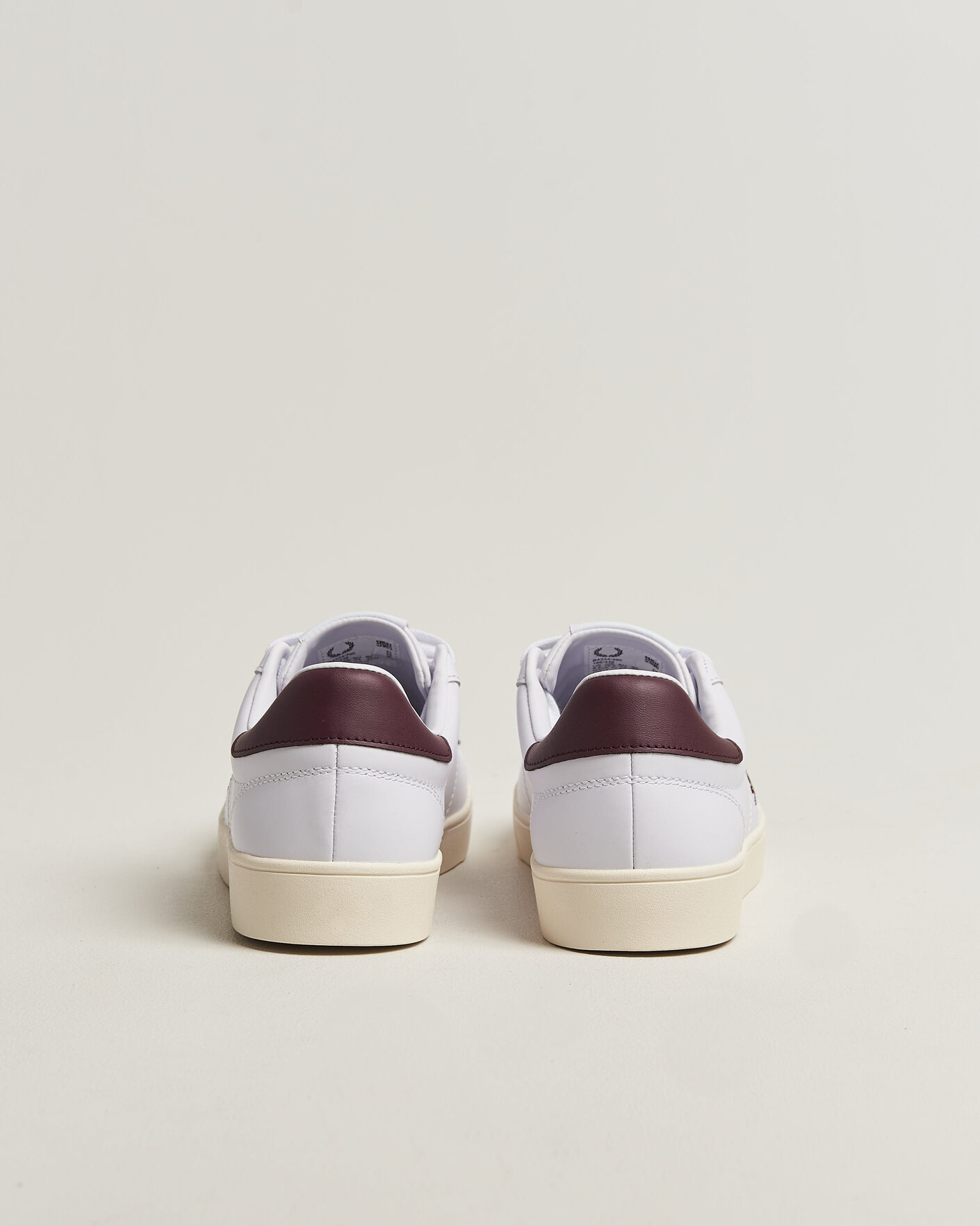 Men | Sneakers | Fred Perry | Spencer Leather Sneaker White
