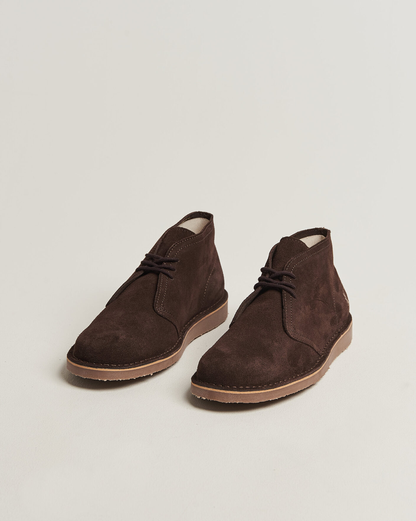 Men | Boots | Fred Perry | Hawley Suede Chukka Boot Rich Brown