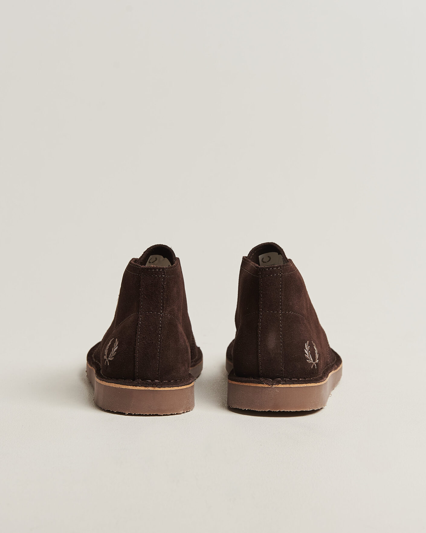 Men | Boots | Fred Perry | Hawley Suede Chukka Boot Rich Brown