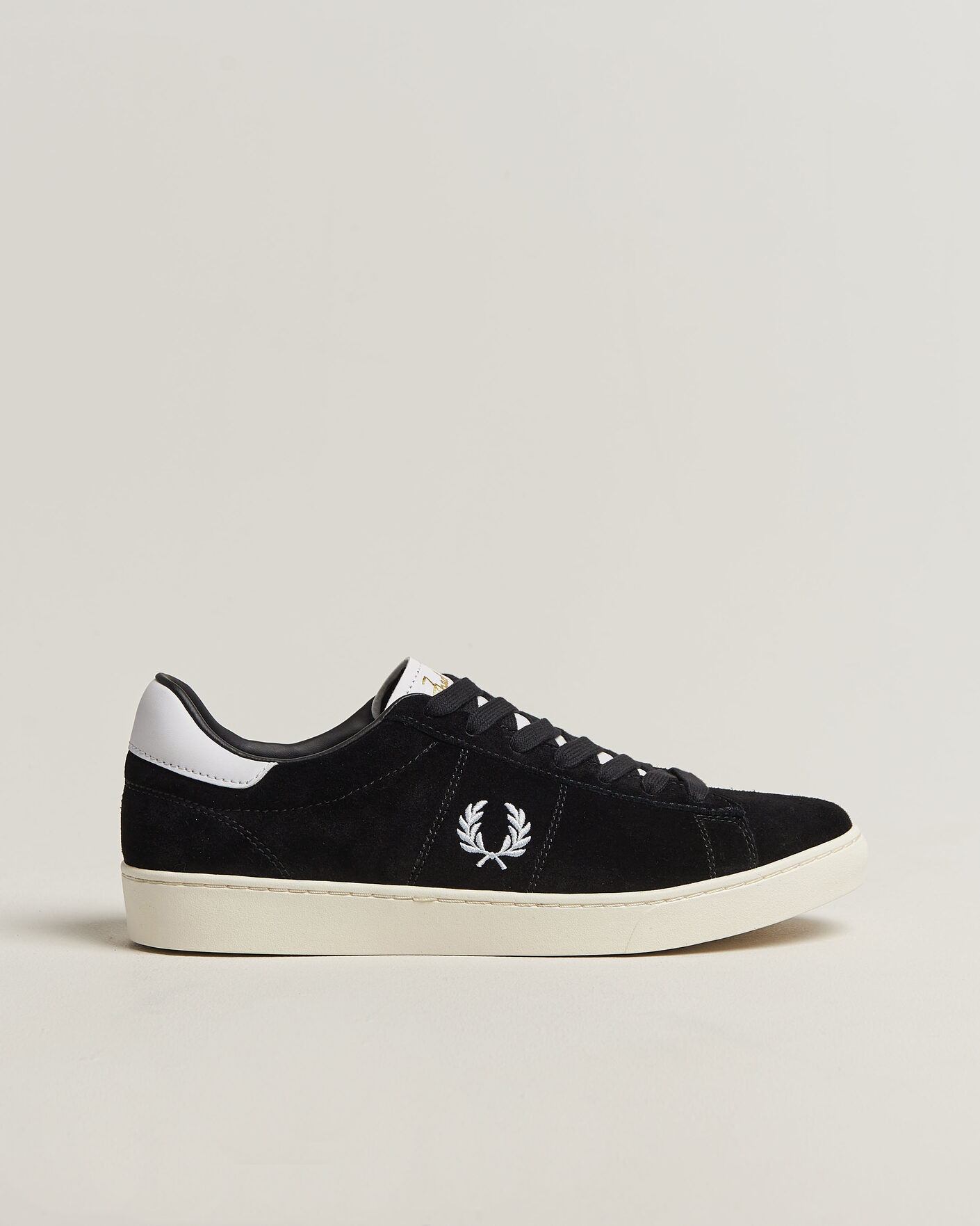 Men | Sneakers | Fred Perry | Spencer Suede Sneaker Black