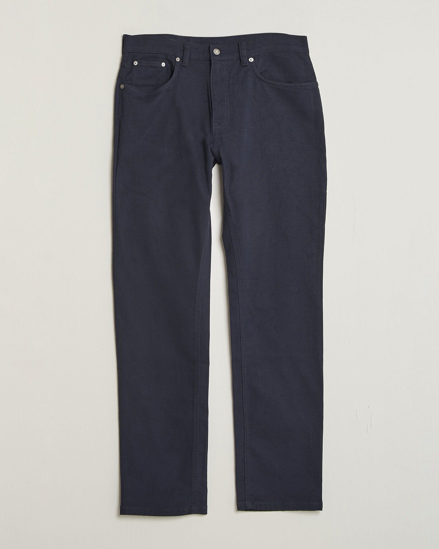 Men | Trousers | Gant | Regular Fit Soft Twill 5-Pocket Pants Evening Blue
