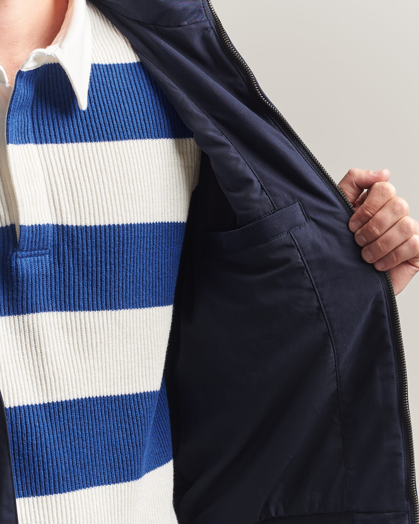 Men | Coats & Jackets | Gant | Hampshire Jacket Evening Blue