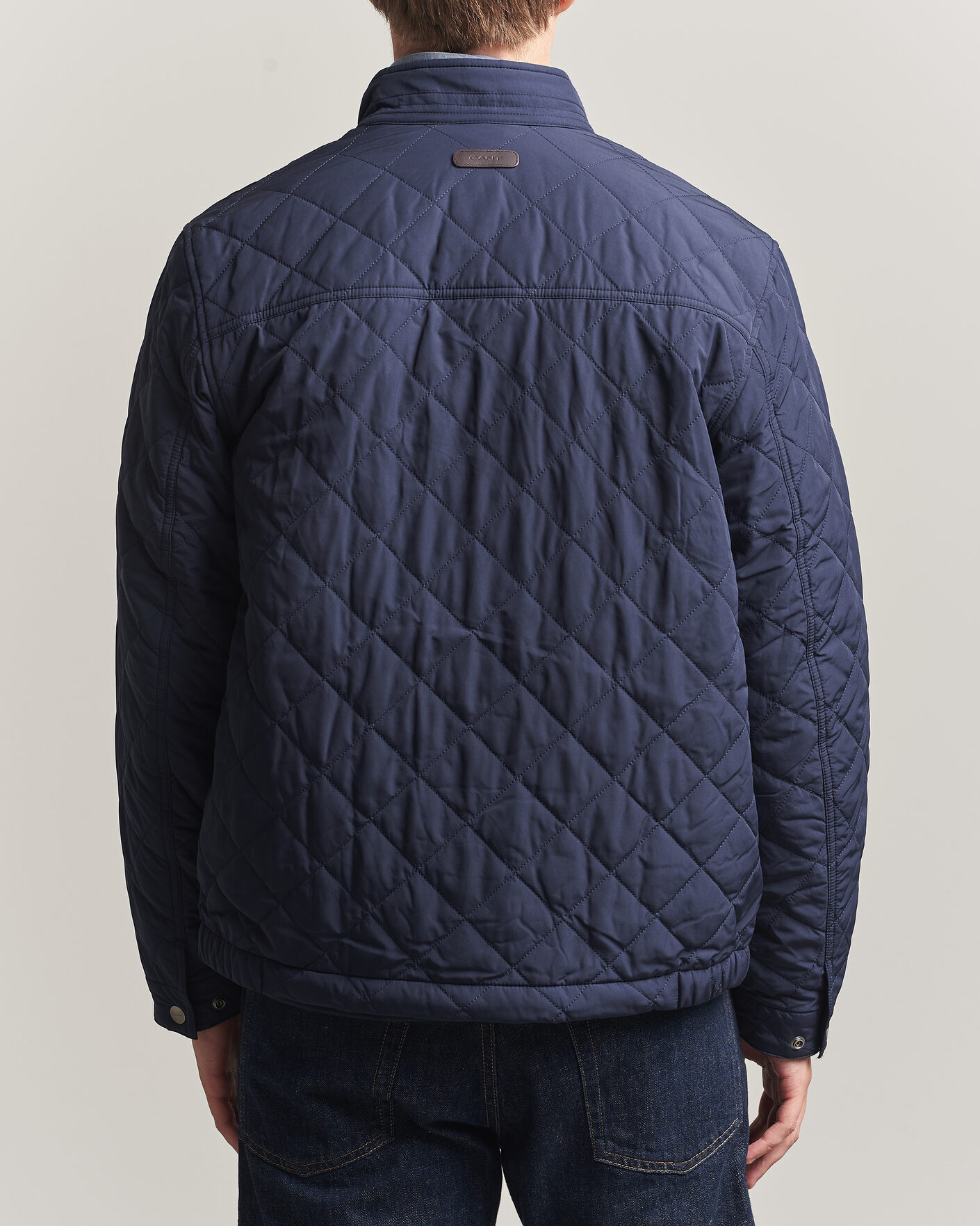 Men | Coats & Jackets | Gant | Classic Quilted Jacket Evening Blue