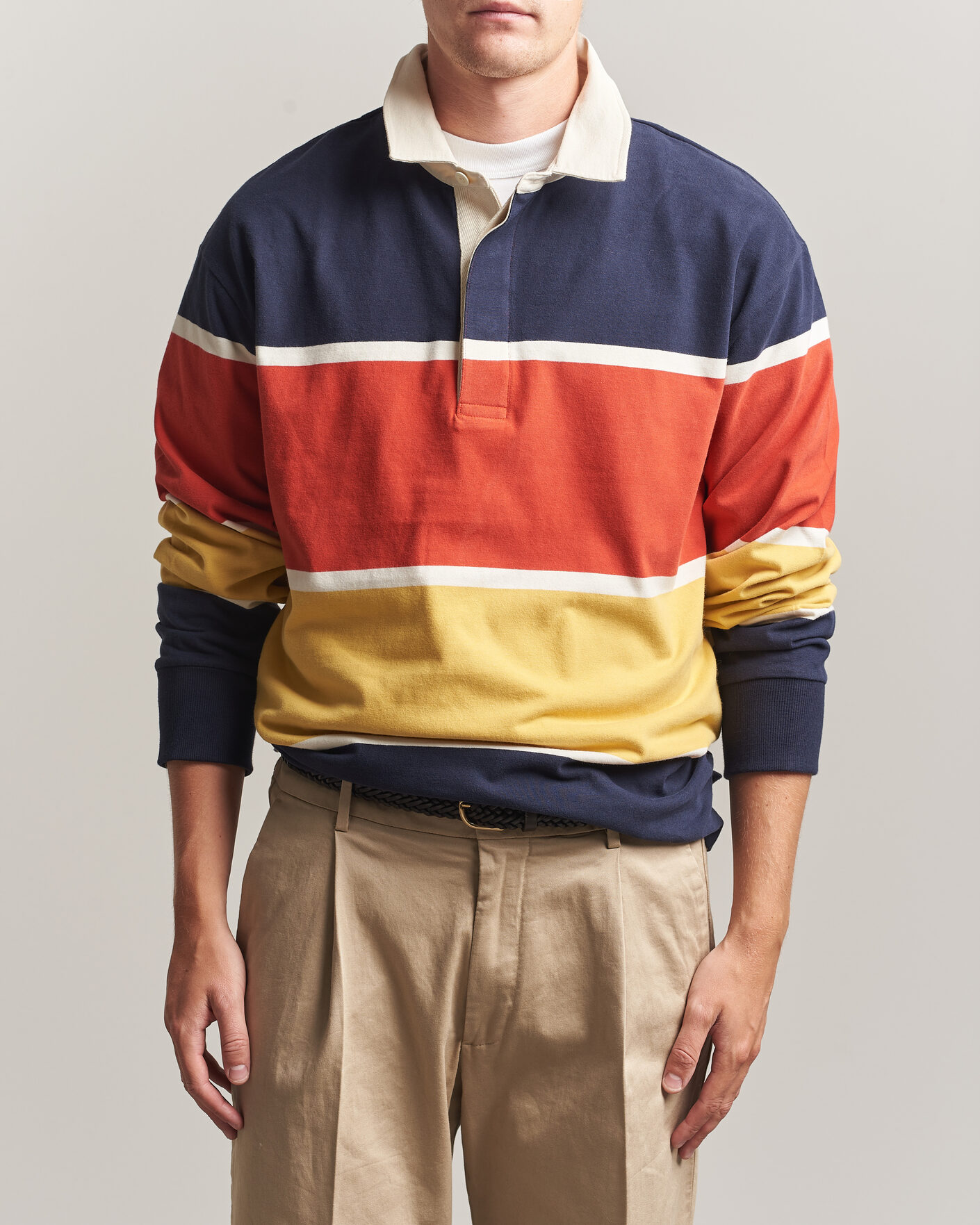 Men | Sweaters & Knitwear | Gant | Striped Rugger Multi