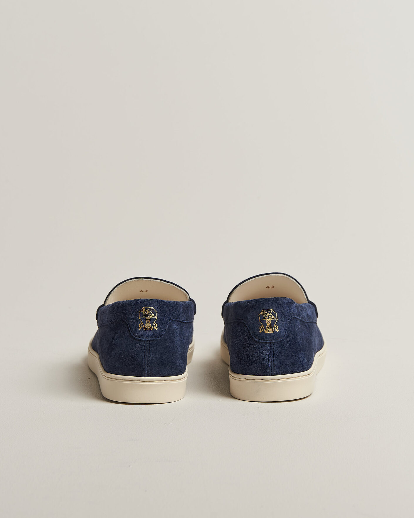 Men | Brunello Cucinelli Penny Loafers Midnight Blue | Brunello Cucinelli | Penny Loafers Midnight Blue