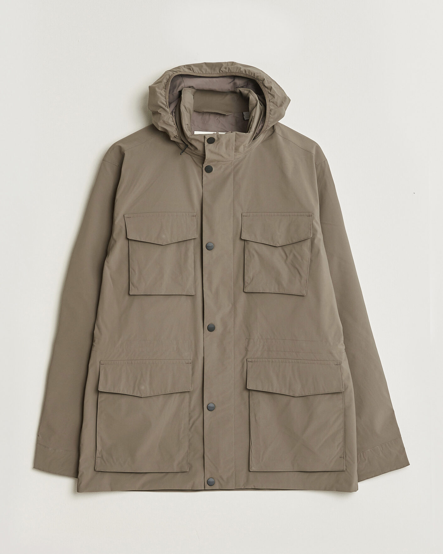 Men | Coats & Jackets | Gant | Lightweight 4-Pocket Field Jacket Faded Taupe