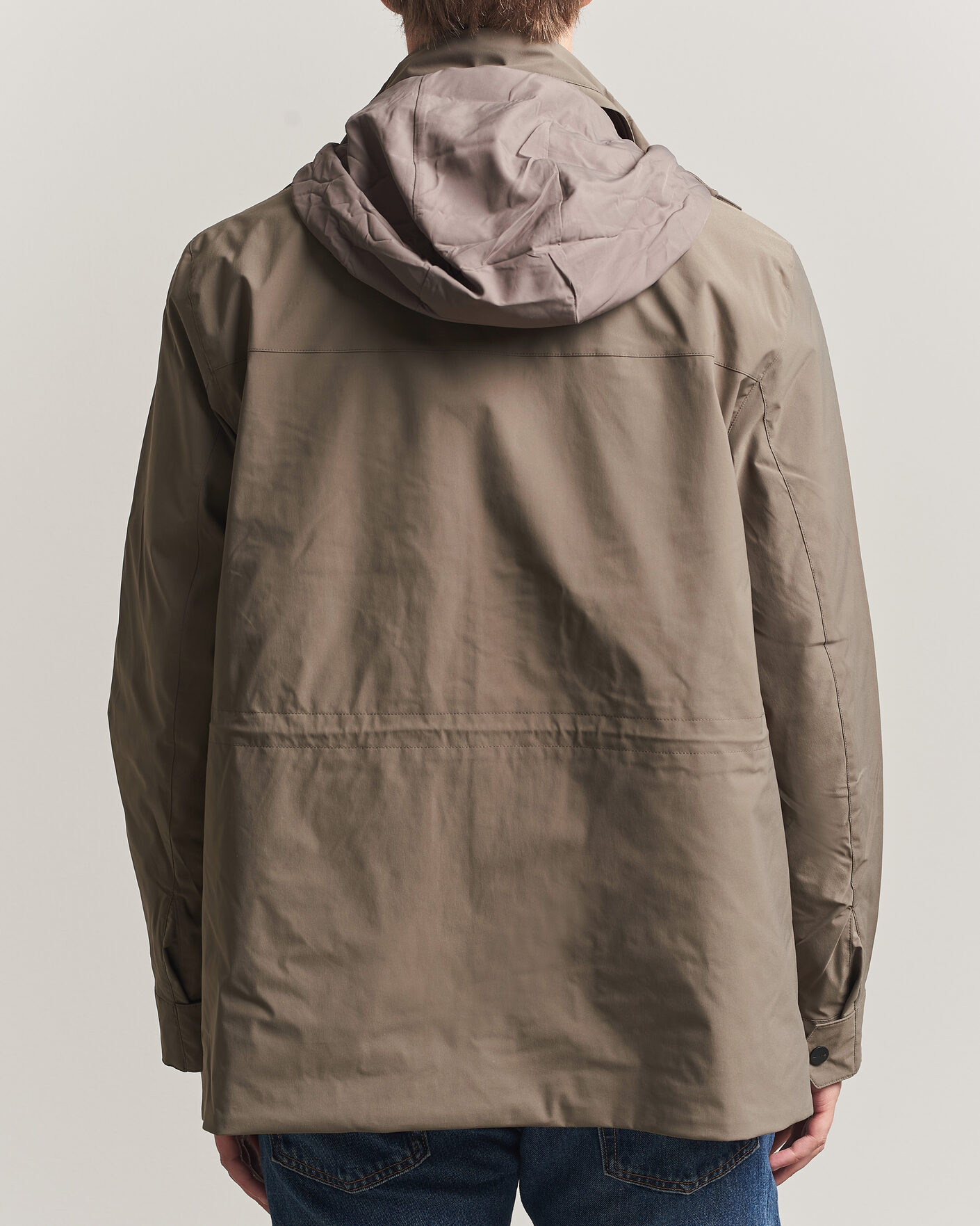 Men | Coats & Jackets | Gant | Lightweight 4-Pocket Field Jacket Faded Taupe