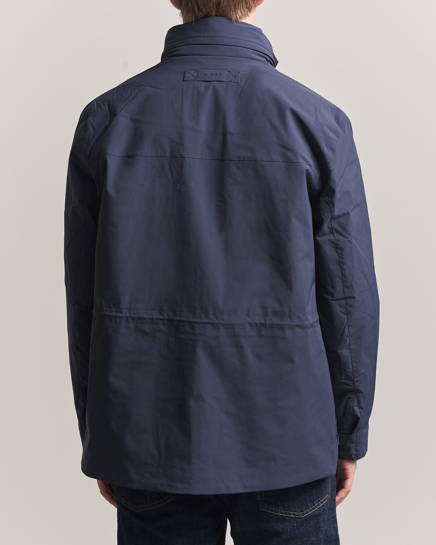 Men | Coats & Jackets | Gant | Lightweight 4-Pocket Field Jacket Evening Blue