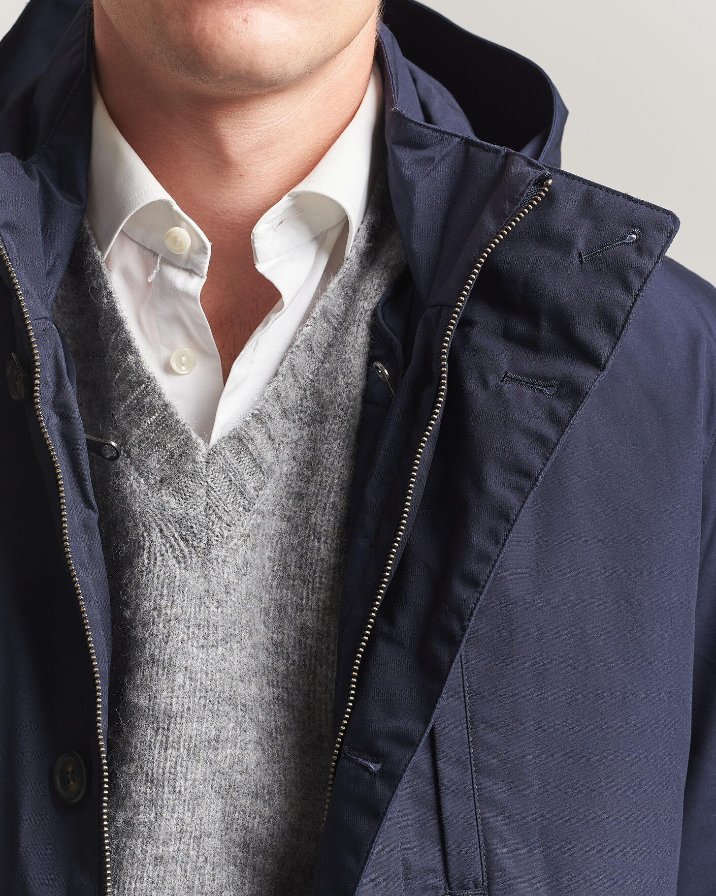 Men | Coats & Jackets | Gant | Double Jacket Evening Blue