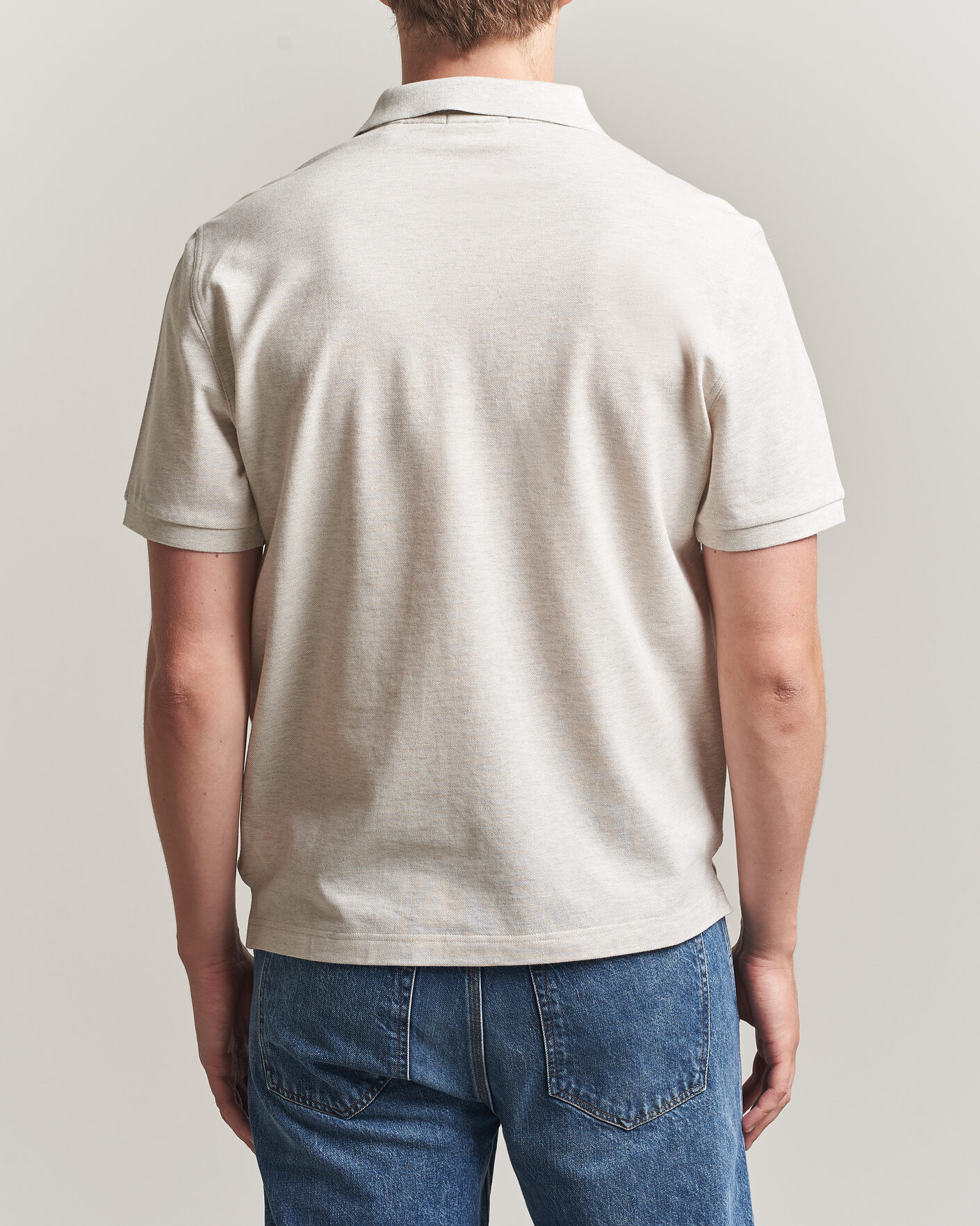 Men | Polo Shirts | Gant | The Original Polo Glacier Melange