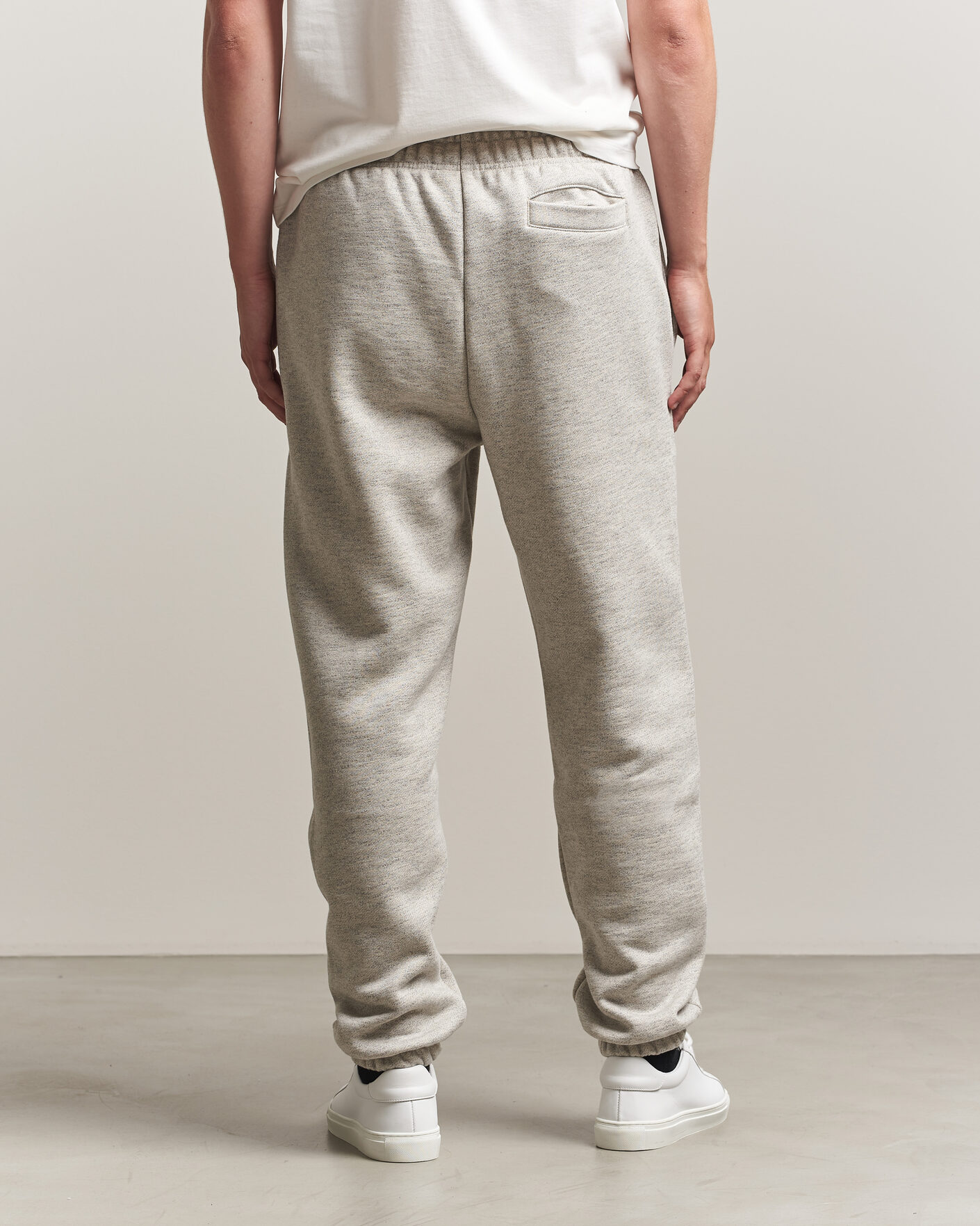 Men | Trousers | Gant | YALE Sweatpants Grey Melange