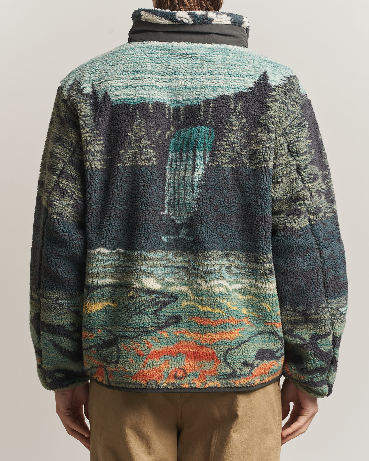Men | Sweaters & Knitwear | Pendleton | Jacquard Sherpa Fleece Salmon Falls