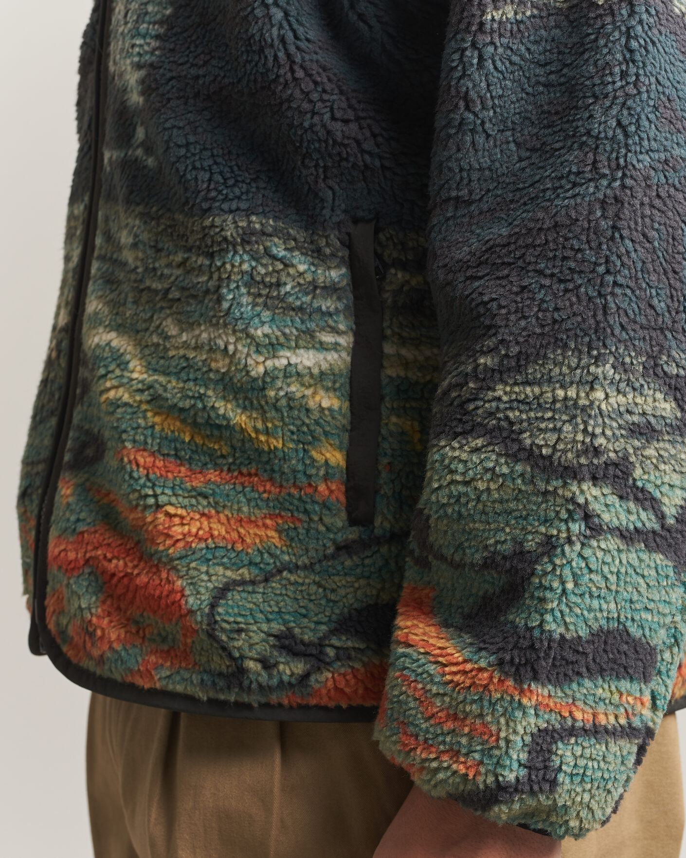 Men | Sweaters & Knitwear | Pendleton | Jacquard Sherpa Fleece Salmon Falls