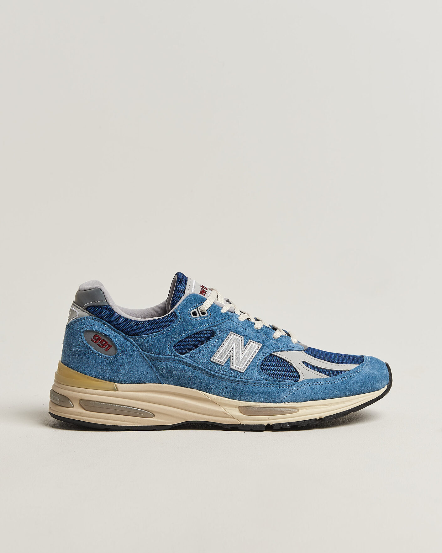 Men | Sneakers | New Balance Made In US & UK | New Balance Made in Made in UK 991v2 Vintage Sports Bluesteel
