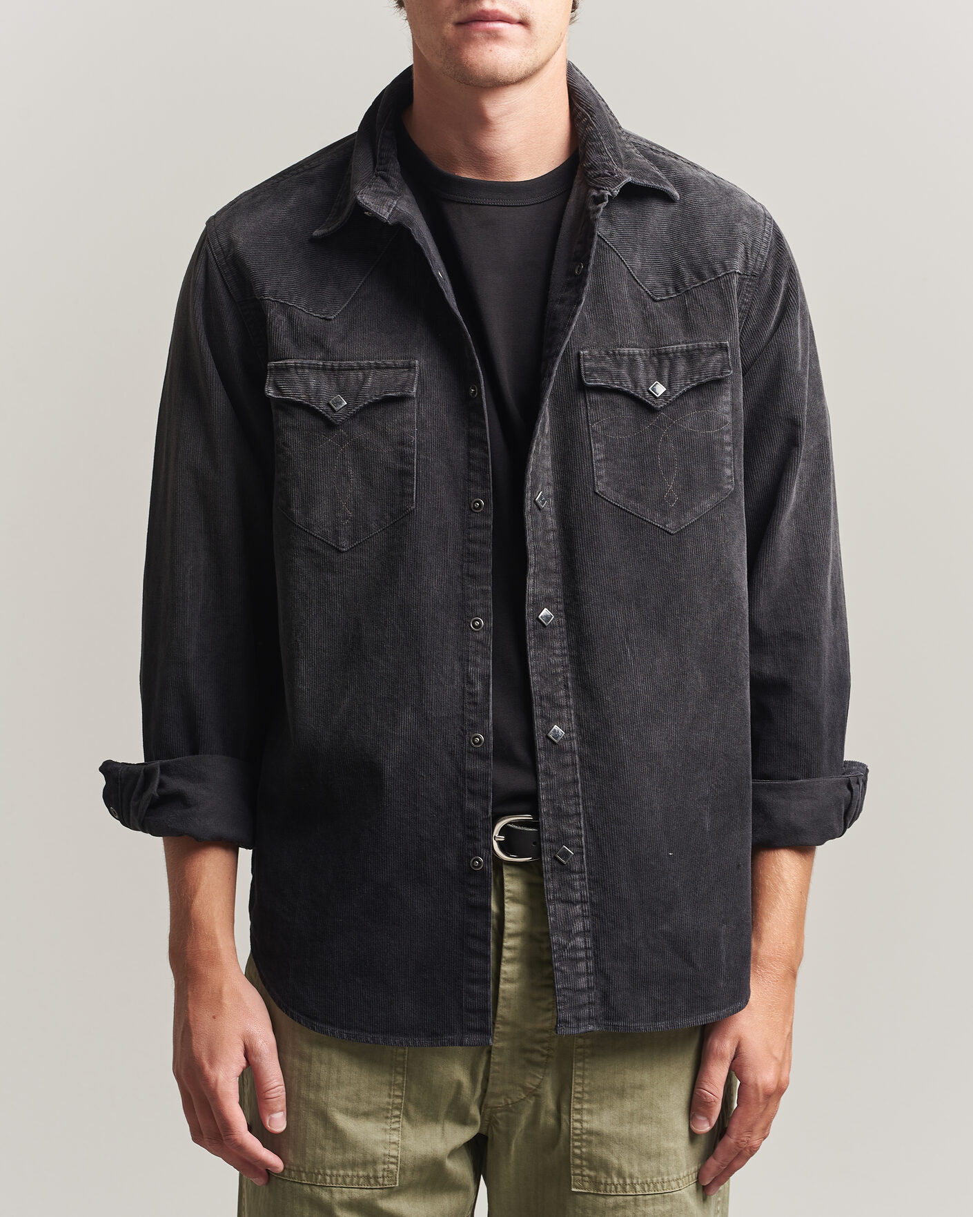 Men | Shirts | RRL | Buffalo Western Shirt Black