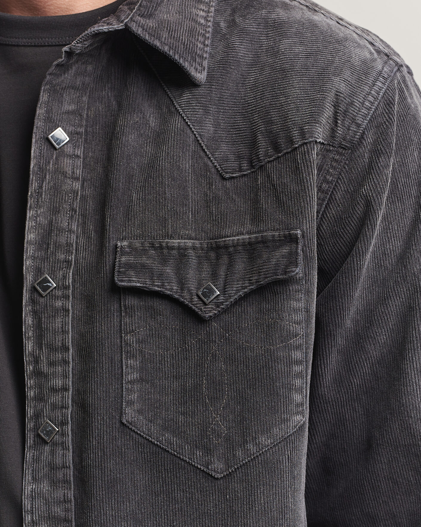 Men | Shirts | RRL | Buffalo Western Shirt Black