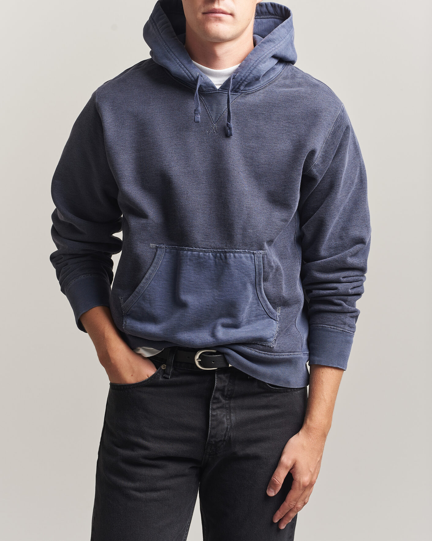 Men | Sweaters & Knitwear | RRL | Hooded Sweatshirt Navy