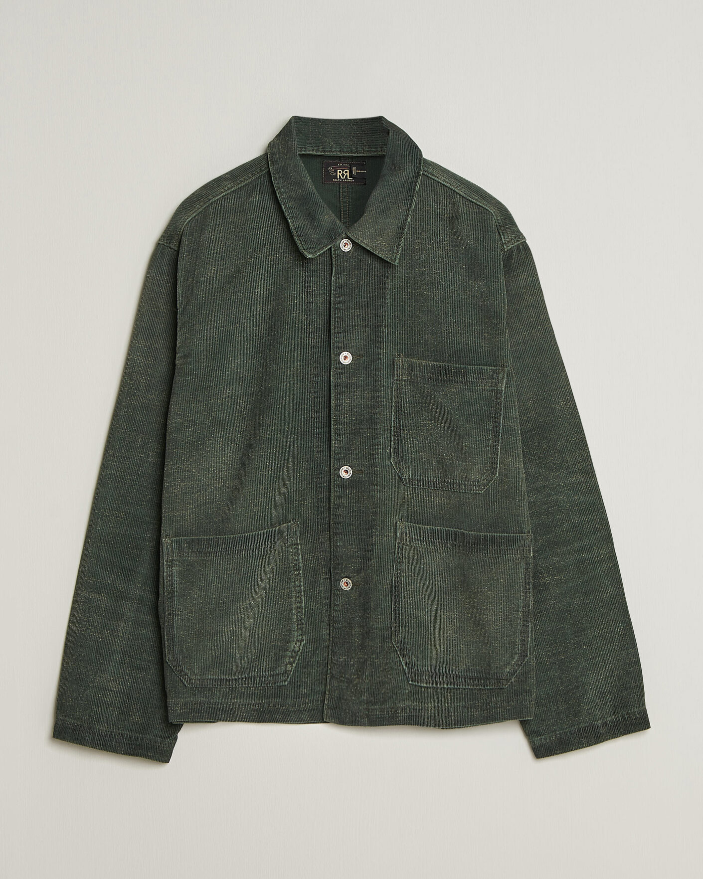 Men | Coats & Jackets | RRL | Empire Shirt Jacket Vintage Grey