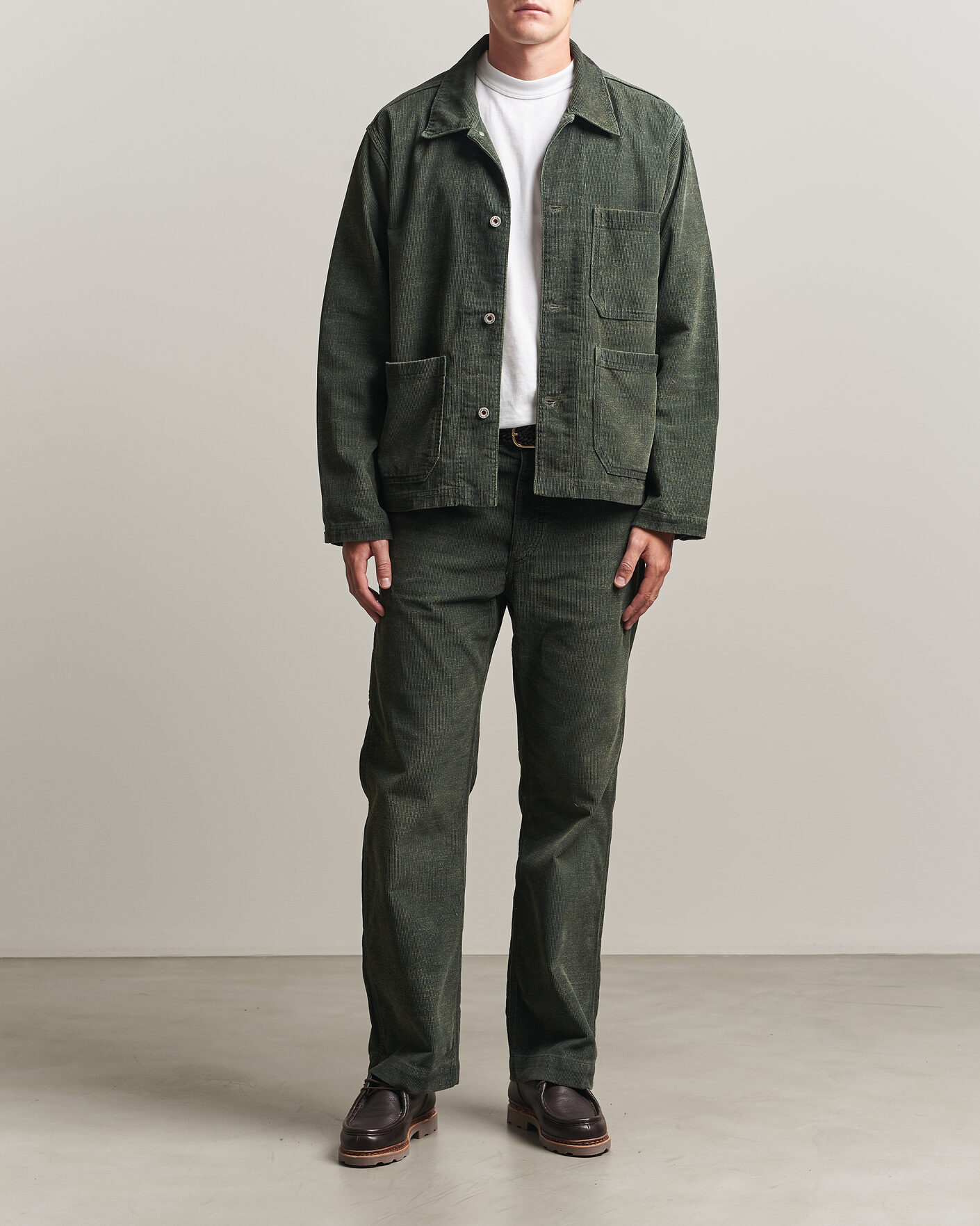 Men | Coats & Jackets | RRL | Empire Shirt Jacket Vintage Grey