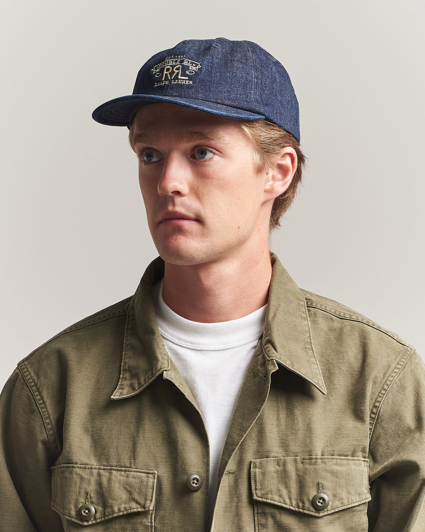 RRL Sportsman Cap Rinse at CareOfCarl.com