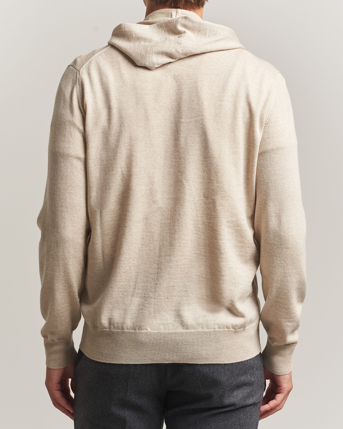 Men | Sweaters & Knitwear | Altea | Merino Wool Cardigan Beige