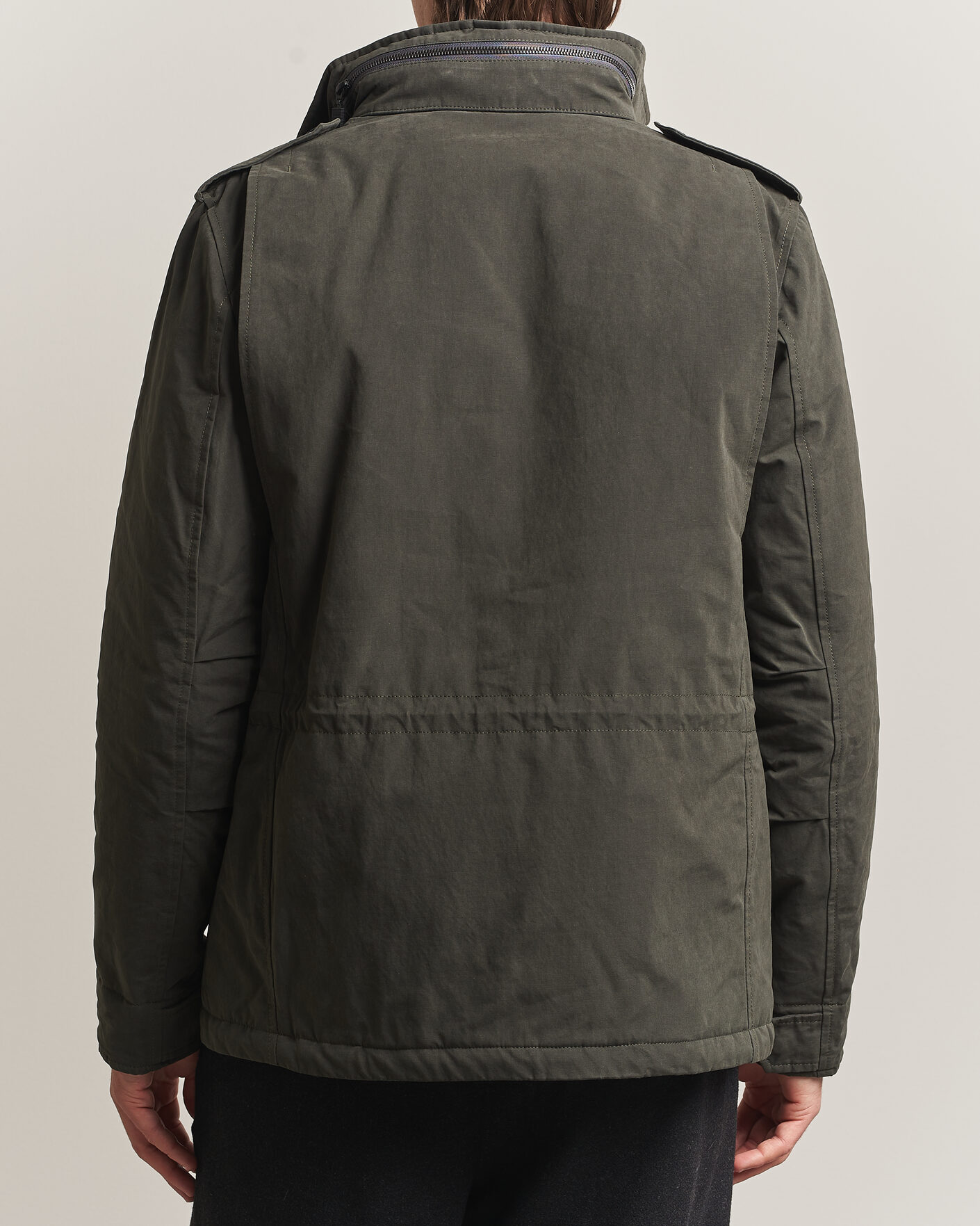 Men | Coats & Jackets | Aspesi | Lined Cotton Field Jacket Grey