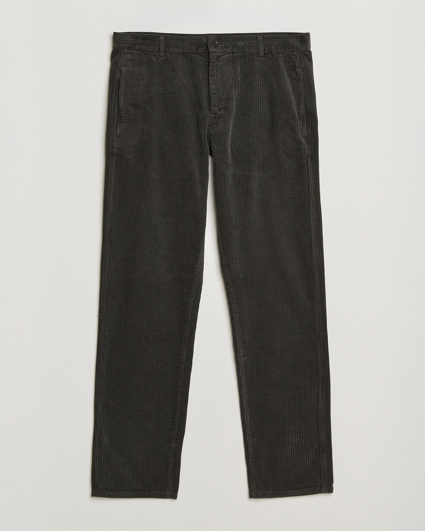 Men | Trousers | Aspesi | Corduroy Pants Dark Brown