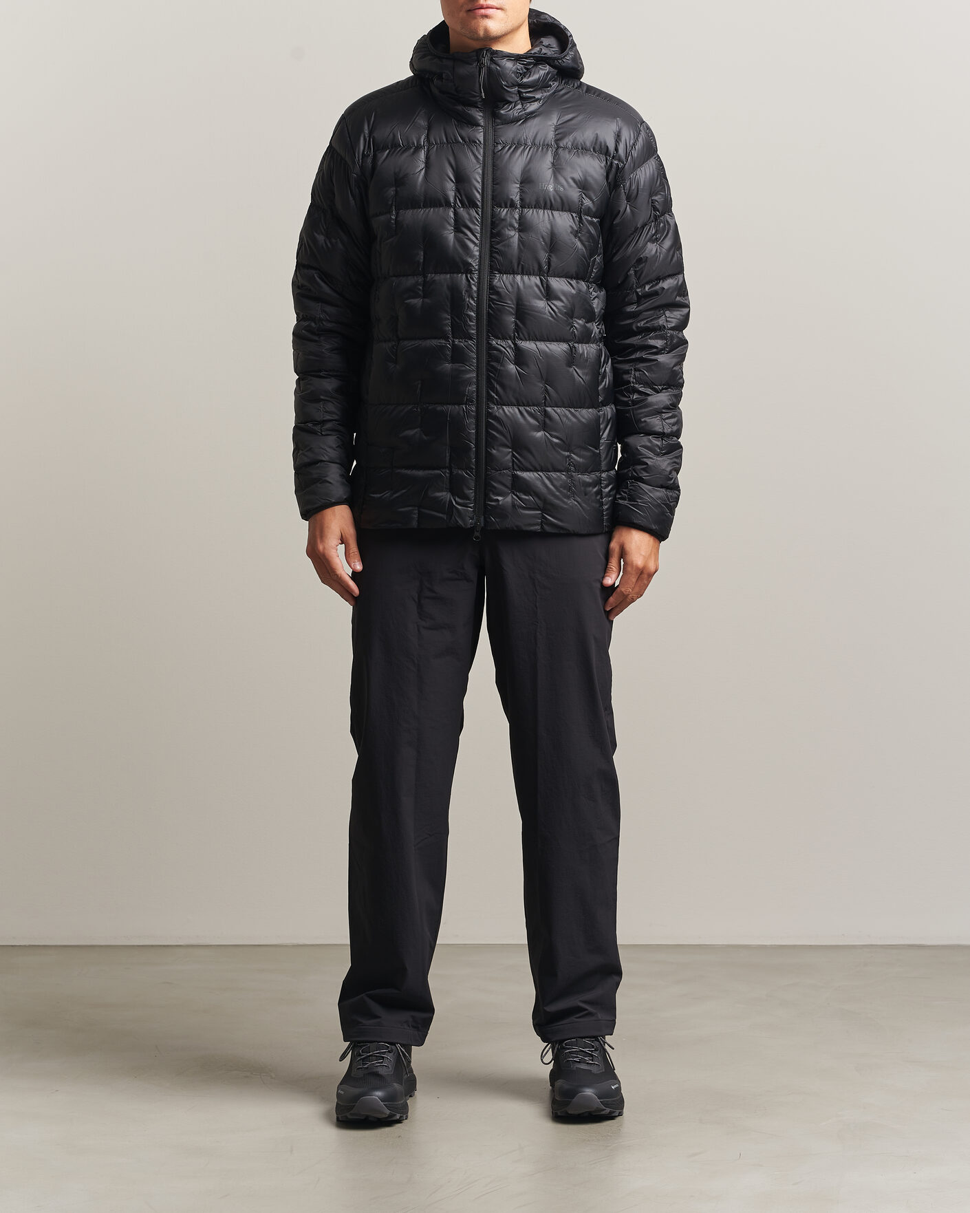 Men | Coats & Jackets | Haglöfs | Hede Down Hood Jacket True Black