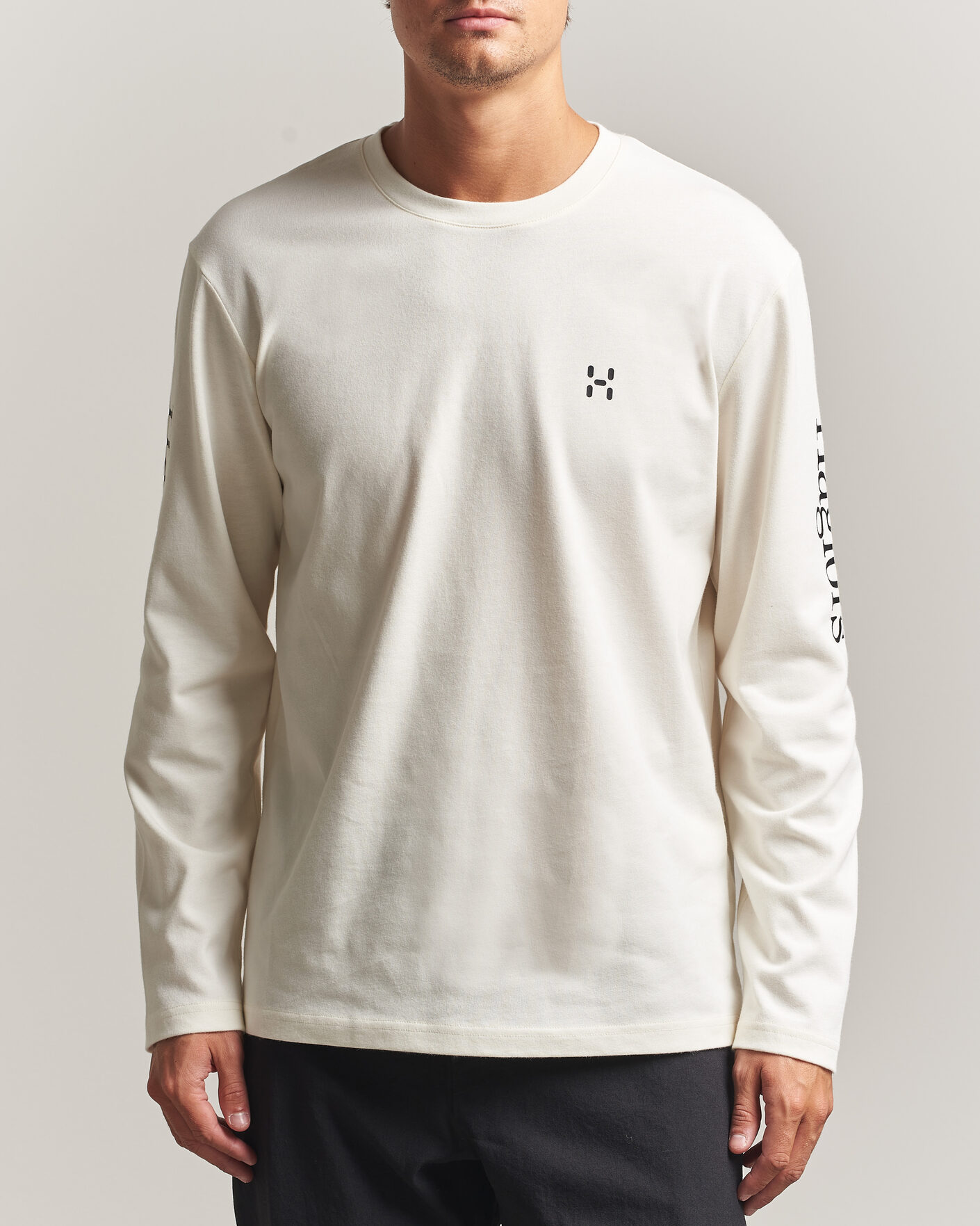 Men | T-Shirts | Haglöfs | Long Sleeve T-Shirt Soft White