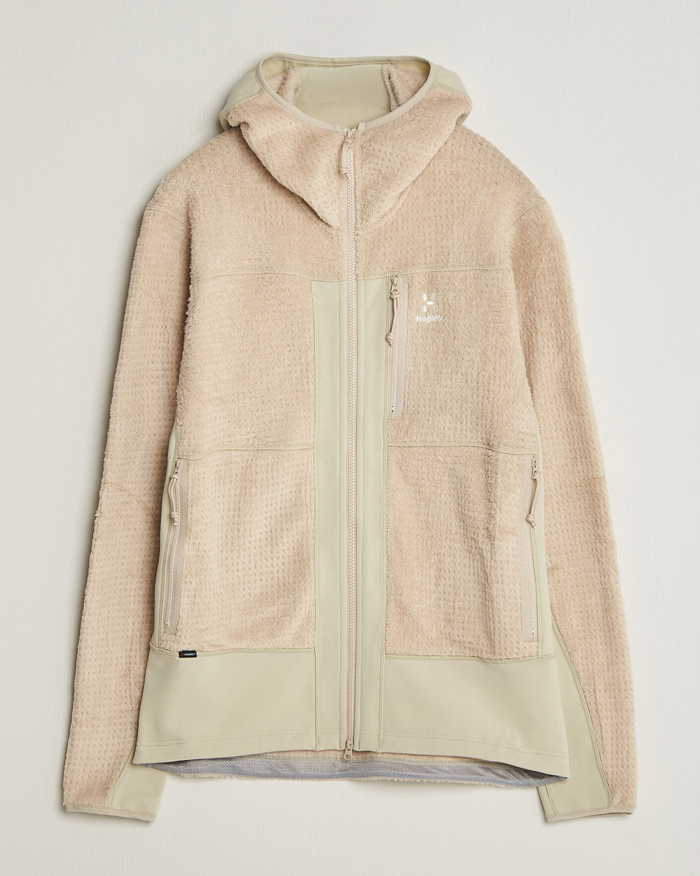 Men | Sweaters & Knitwear | Haglöfs | Vassi Technical Mid Layer Chalk Beige