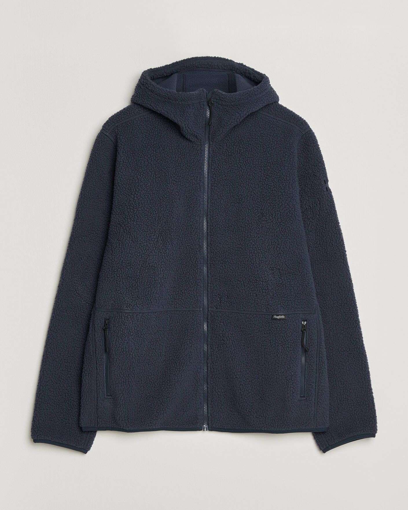 Men | Sweaters & Knitwear | Haglöfs | Funäs Pile Hood Tarn Blue